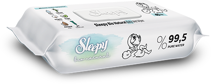 SICMA - La lingette bébé Sleepy natural est aussi