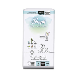 SLEEPY Bio Natural Diaper Double Jumbo Junior T5