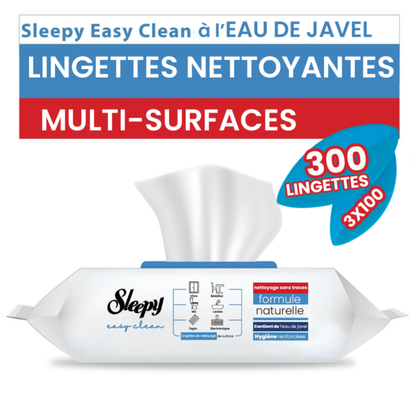 Lingettes multi-surfaces