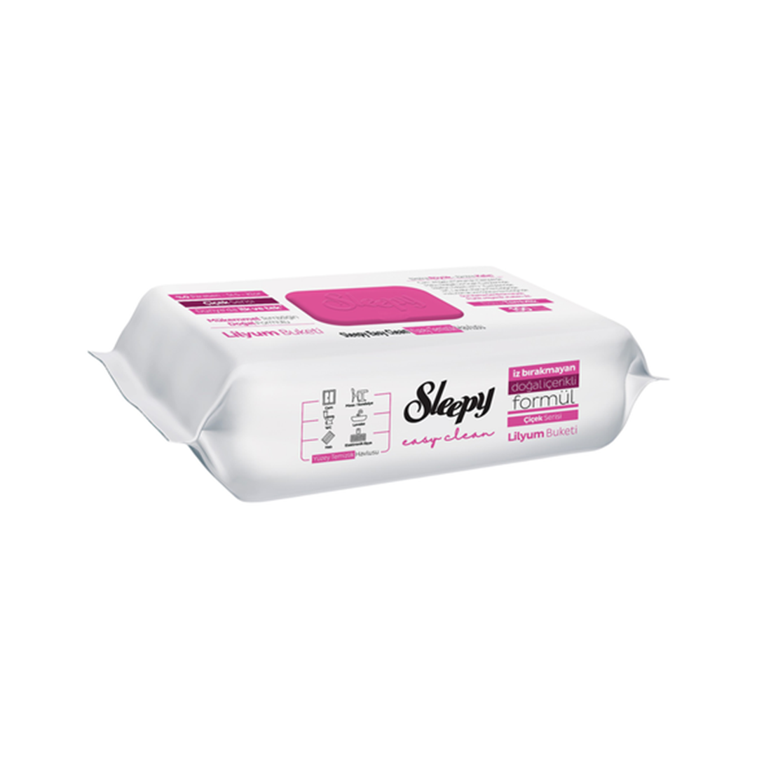 Lingettes Nettoyantes Humides Serenity Care - Lot De 63 Lingettes, Sans Alcool, Sans Paraben, Pour Peaux Sensibles