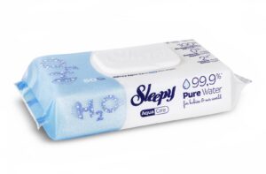 Paquet des lingettes Sleepy newborn H2O
